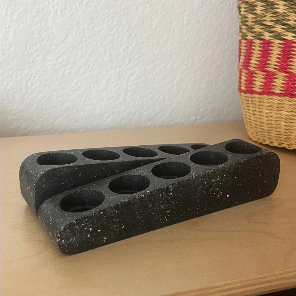 doTERRA Black Essential Oil Holder Storage Stand 10 Oil Spots